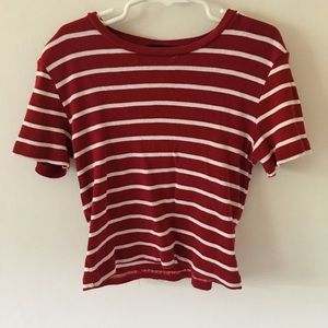 Brandy striped top
